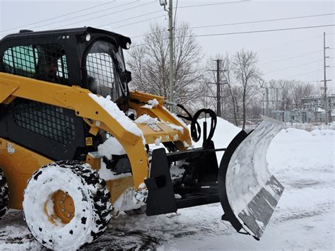 skid steer snow blade for sale alberta|skid steer mount snow plow.